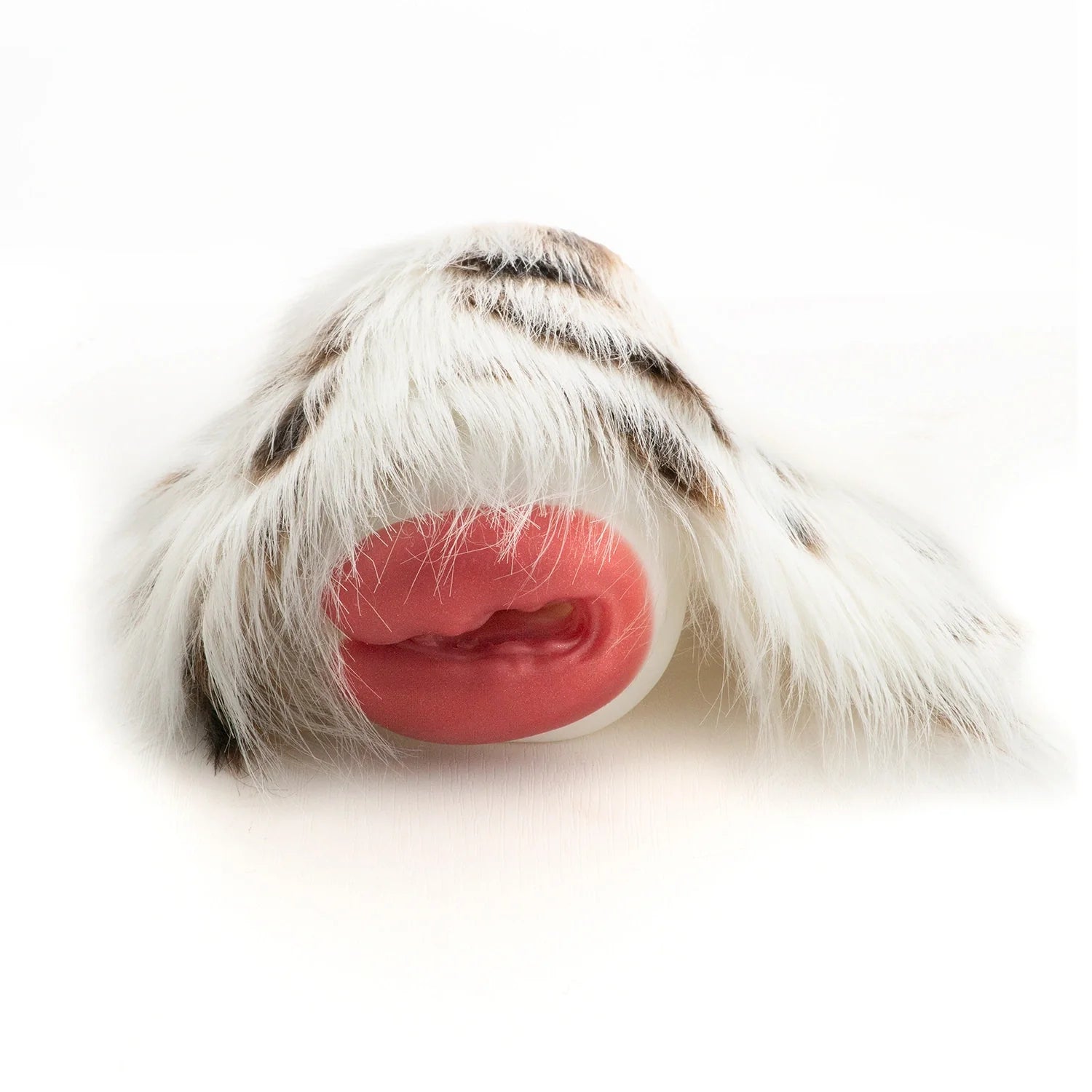 Furry Masturbator Calixplux White Spotted Fur Single Entry