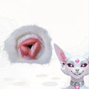 Furry Masturbator Rongplux White Long Fur