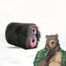 Furry Masturbator Ursplux Dark Brown Dual Entry Hybrid