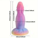 High-Quality Night-Glowing Liquid Silicone Fantasy Monster Dildo