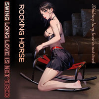 Horse Rocking Dildo Chair With Handrails For Couples Intimate Furniture