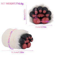 Bear Paw Masturbator Korvex Black Copper Rose Fur