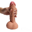 Lifelike Soft 7.87″ Premium Suction Cup Dildo For Adult