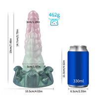 Liquid Silicone Strange Backyard Soft Monster Fantasy Creature Anal Dildo