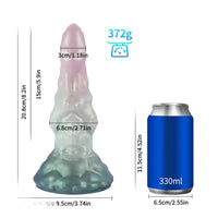Liquid Silicone Strange Backyard Soft Monster Fantasy Creature Anal Dildo