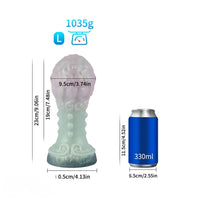 Liquid Silicone Strange Backyard Soft Monster Fantasy Creature Anal Dildo
