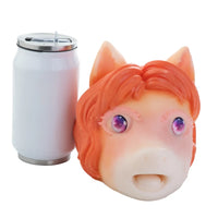 Pony Masturbator Lunari Galaxy Eyes Orange Mane
