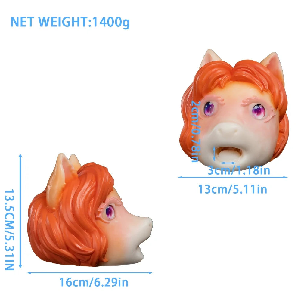 Pony Masturbator Lunari Galaxy Eyes Orange Mane
