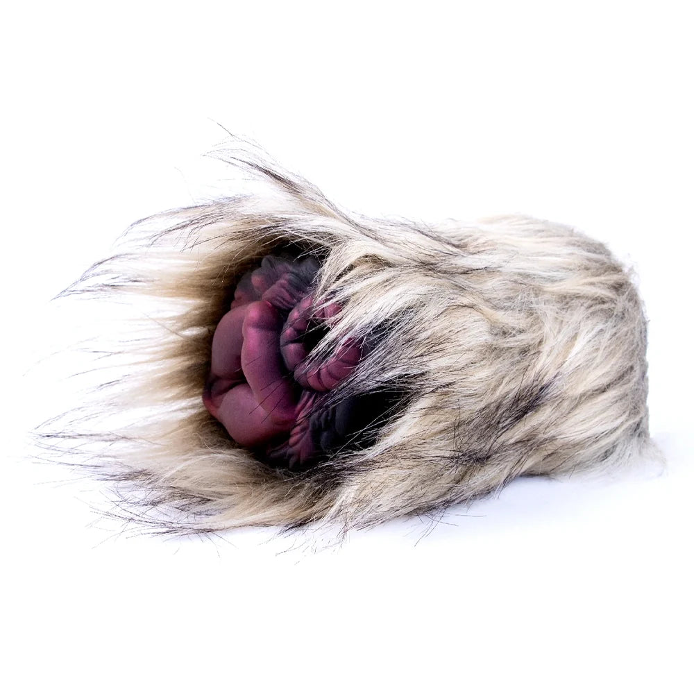 Furry Masturbator Lupplux Grey Wolf Fur Silicone