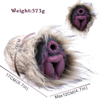 Furry Masturbator Lupplux Grey Wolf Fur Silicone