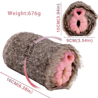 Furry Masturbator Lynxplux Grey Tabby Removable Sleeve