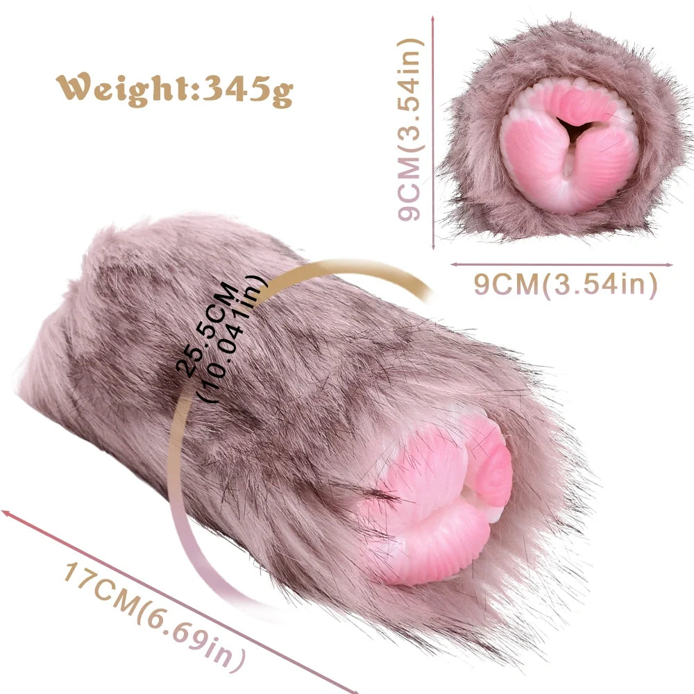 Furry Masturbator Malvplux Mauve Lilac Plush