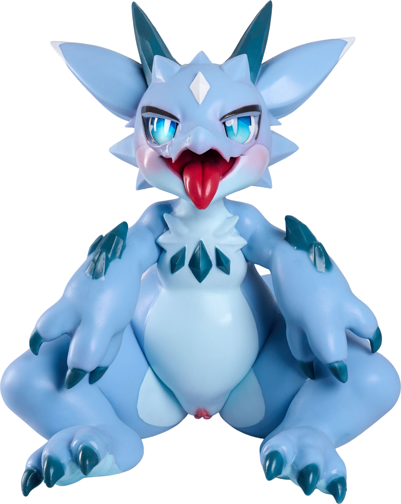 Crystchu Ice Dragon Creature Sex Doll