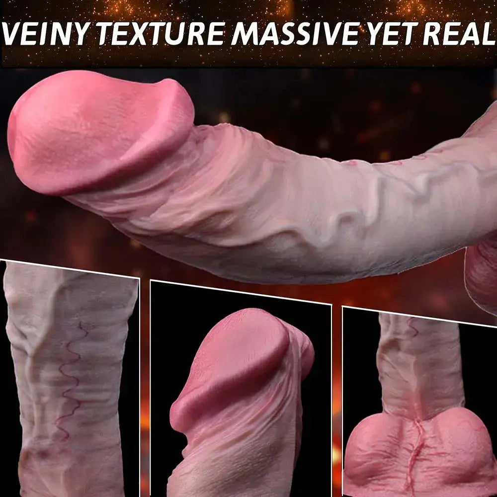 Maximus - 11.89in Dual Density Soft Dildo