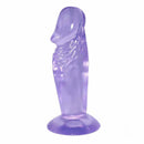 Mini Little 4.33in PVC Flexible Dildo Sex Toy With Suction Cup