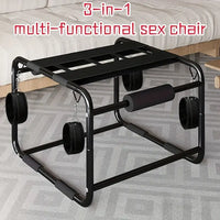 Multi-Functional BDSM Sex Dildo Chair With Bondage Ergonomic Design