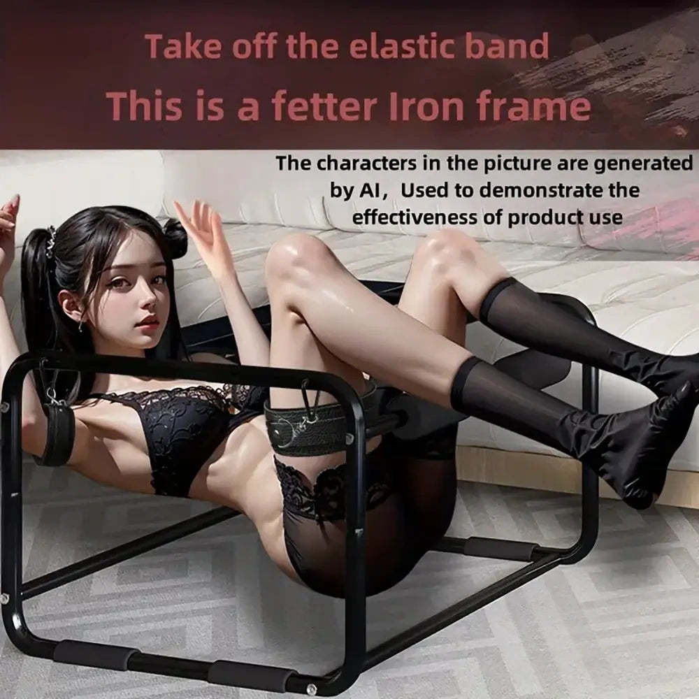 Multi-Functional BDSM Sex Dildo Chair With Bondage Ergonomic Design