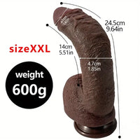 Multiple Inches Silicone Soft Female Dildo Sex Toy For Vaginal Stimulation