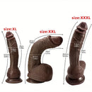 Multiple Inches Silicone Soft Female Dildo Sex Toy For Vaginal Stimulation