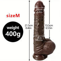 Multiple Inches Silicone Soft Female Dildo Sex Toy For Vaginal Stimulation