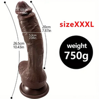 Multiple Inches Silicone Soft Female Dildo Sex Toy For Vaginal Stimulation