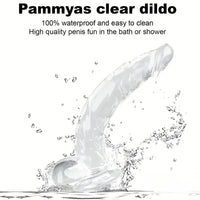 Multiple Lengths Clear Dildo For Women Men Gay Lesbian Sex Pleasure