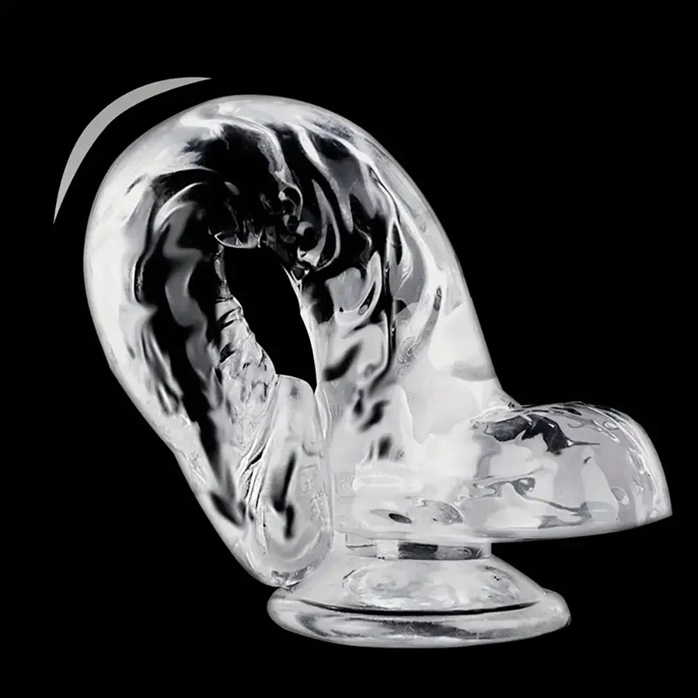 Multiple Lengths Clear Dildo For Women Men Gay Lesbian Sex Pleasure
