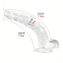 Multiple Lengths Clear Dildo For Women Men Gay Lesbian Sex Pleasure
