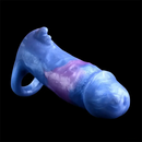 Multiple Lengths Fantasy Silicone Soft Penis Sleeve With Anti-drop Ring