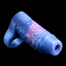Multiple Lengths Fantasy Silicone Soft Penis Sleeve With Anti-drop Ring