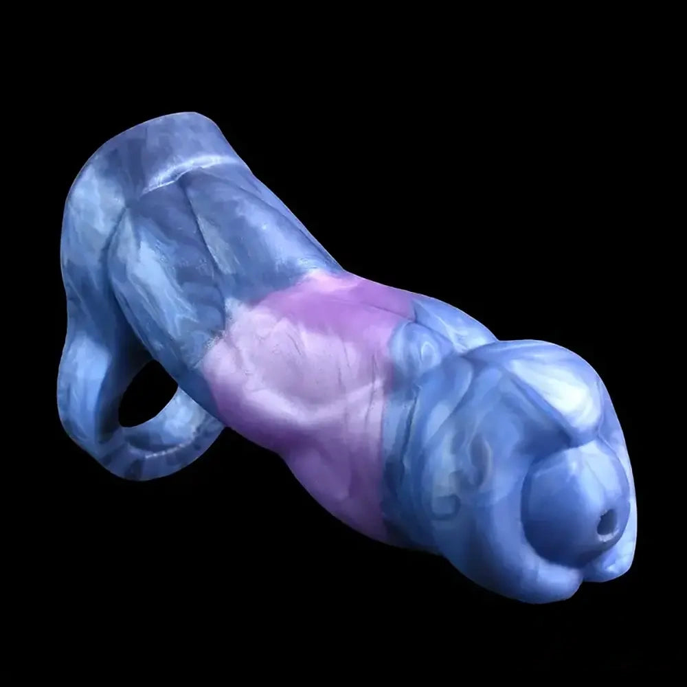 Multiple Lengths Fantasy Silicone Soft Penis Sleeve With Anti-drop Ring