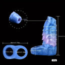 Multiple Lengths Fantasy Silicone Soft Penis Sleeve With Anti-drop Ring