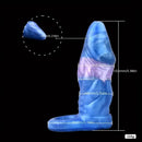 Multiple Lengths Fantasy Silicone Soft Penis Sleeve With Anti-drop Ring