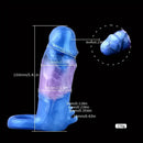 Multiple Lengths Fantasy Silicone Soft Penis Sleeve With Anti-drop Ring