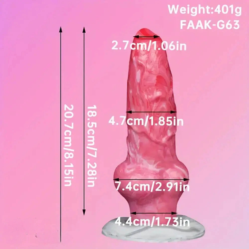 Multiple Models Monster Silicone Soft Dog Knot Elephant Animal Dildos