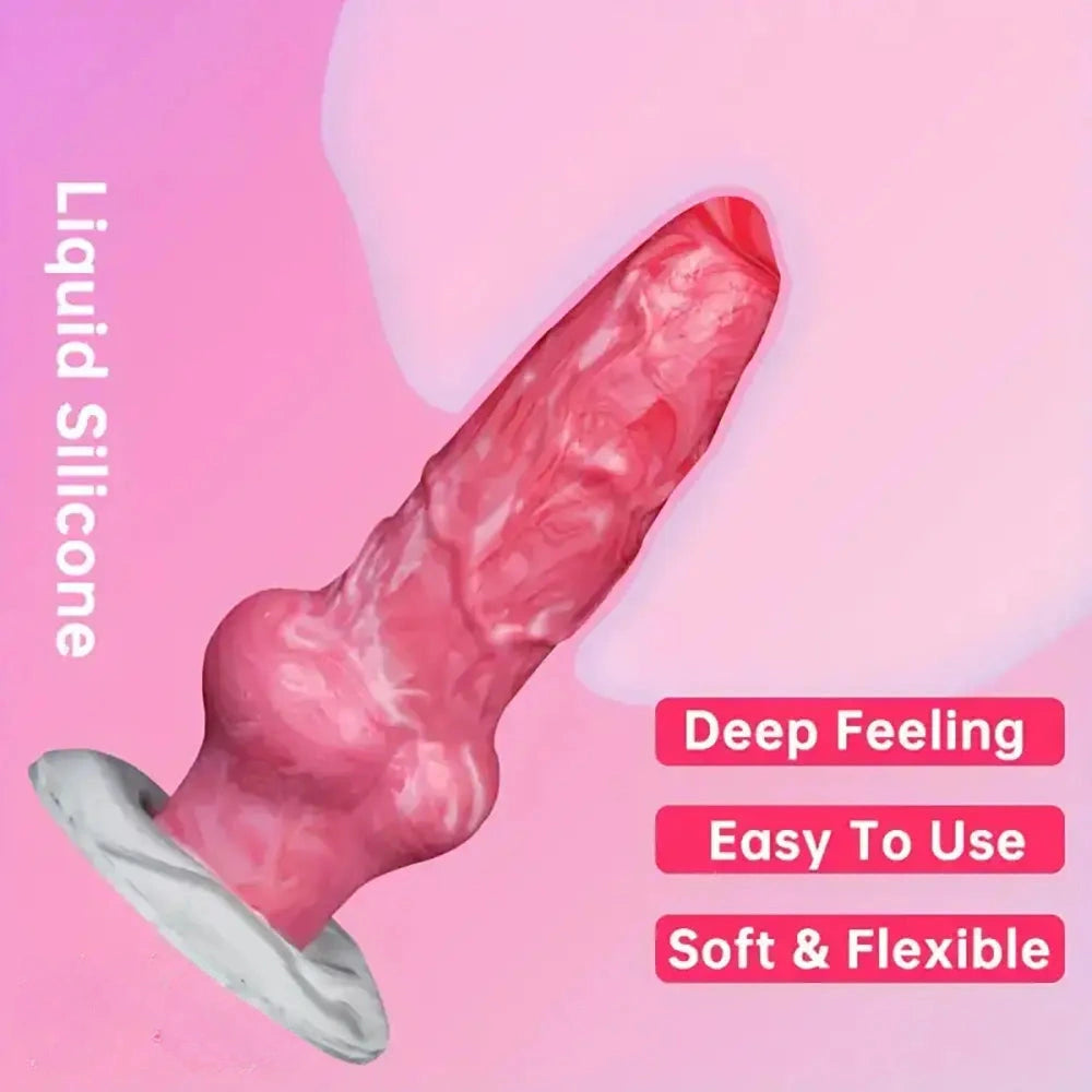 Multiple Models Monster Silicone Soft Dog Knot Elephant Animal Dildos