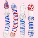 Multiple Options Glass Crystal Dildo For Women Men Couple G-spot Vagina