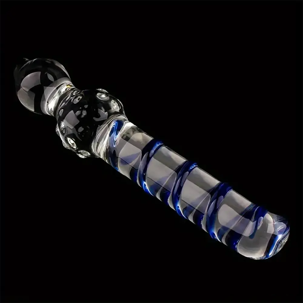 Multiple Options Glass Crystal Dildo For Women Men Couple G-spot Vagina