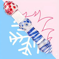 Multiple Options Glass Crystal Dildo For Women Men Couple G-spot Vagina