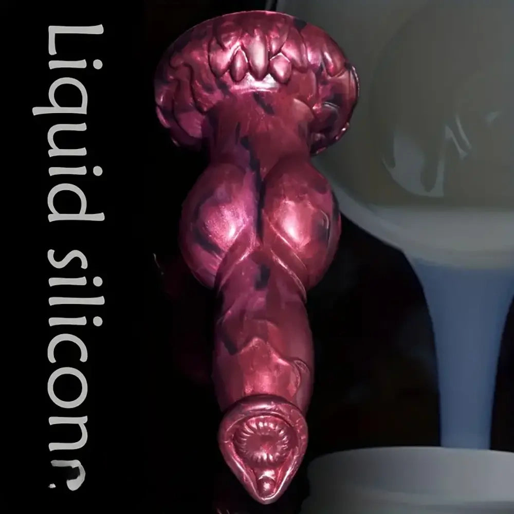 Multiple Options Liquid Silicone Big Soft Dog Knot Horse Animal Dildo