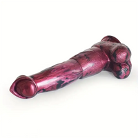 Multiple Options Liquid Silicone Big Soft Dog Knot Horse Animal Dildo