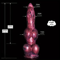 Multiple Options Liquid Silicone Big Soft Dog Knot Horse Animal Dildo