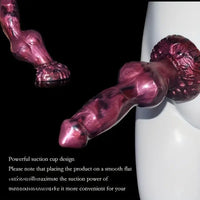 Multiple Options Liquid Silicone Big Soft Dog Knot Horse Animal Dildo