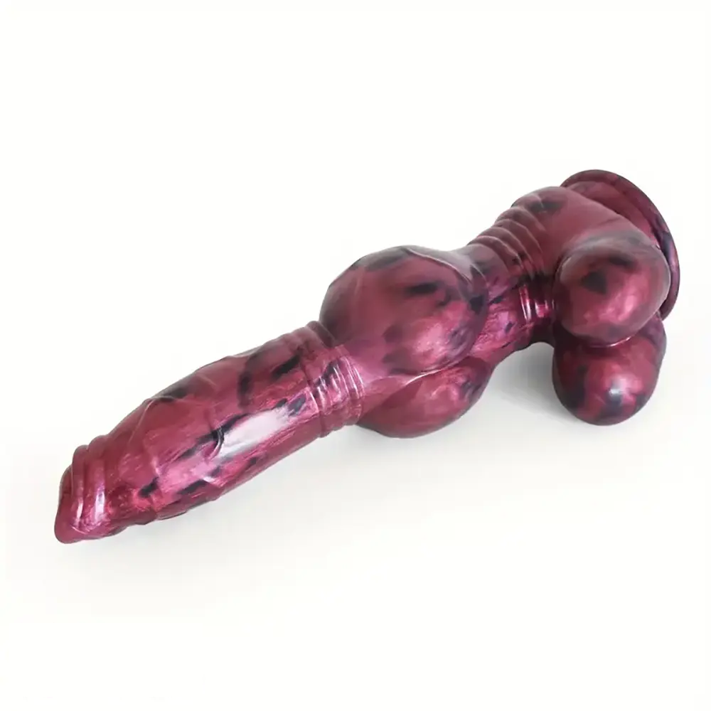 Multiple Options Liquid Silicone Big Soft Dog Knot Horse Animal Dildo