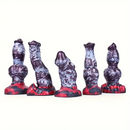 Multiple Silicone Monster Horse Big Animal Knot Dog Octopus Thick Dildo