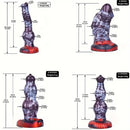 Multiple Silicone Monster Horse Big Animal Knot Dog Octopus Thick Dildo