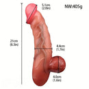 Multiple Sizes Realistic Soft Silicone Real Feeling Dildo For Anal Sex Love