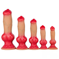 New Arrival Dog Animal Makeup Dildo Silicone Lifelike Adult Toy