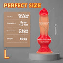New Arrival Dog Animal Makeup Dildo Silicone Lifelike Adult Toy