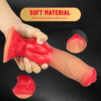 New Arrival Dog Animal Makeup Dildo Silicone Lifelike Adult Toy